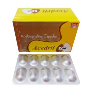 ACEDRIL 100mg kapsula Použitie, Nežiaduce účinky, Cena