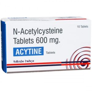 ACYTINE Tablet Použitie, Nežiaduce účinky, Cena